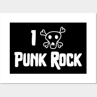 I Scull Punk Rock Posters and Art